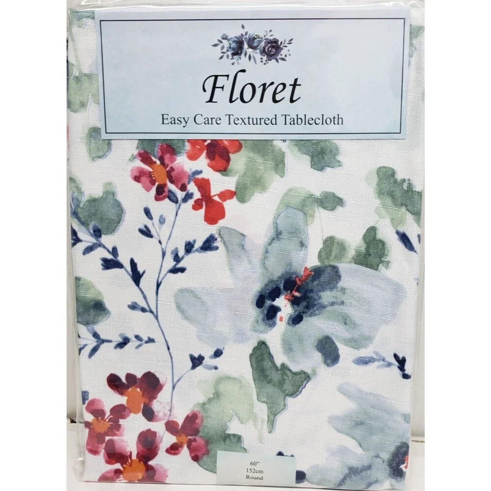 1 Fabric Printed Tablecloth,60